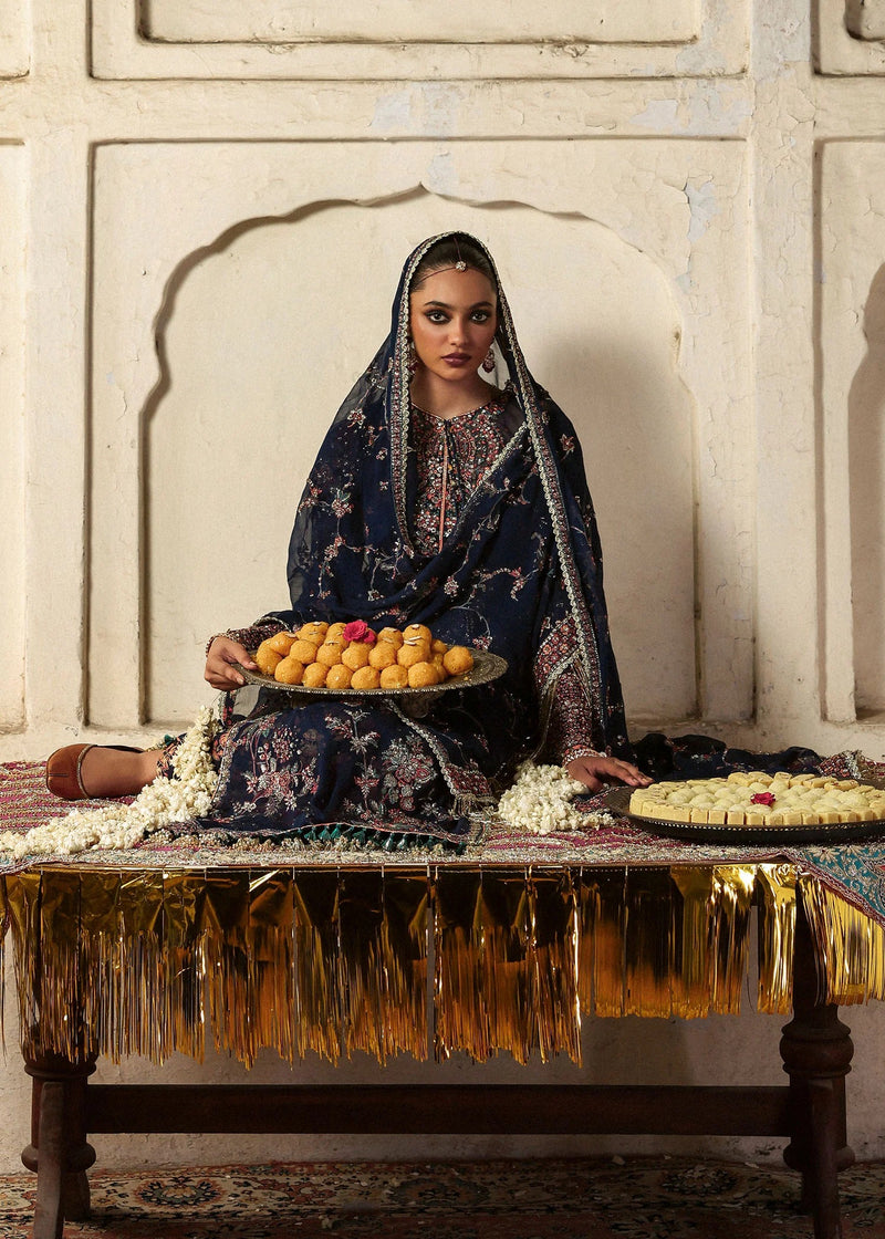 Rabab - Massarat Festive Unstitched - Hussain Rehar