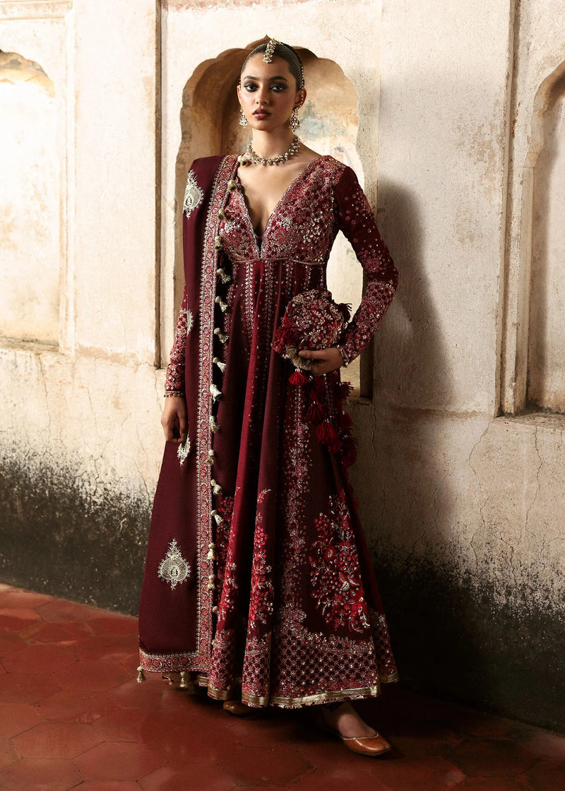 Gulnar - Massarat Festive Unstitched - Hussain Rehar