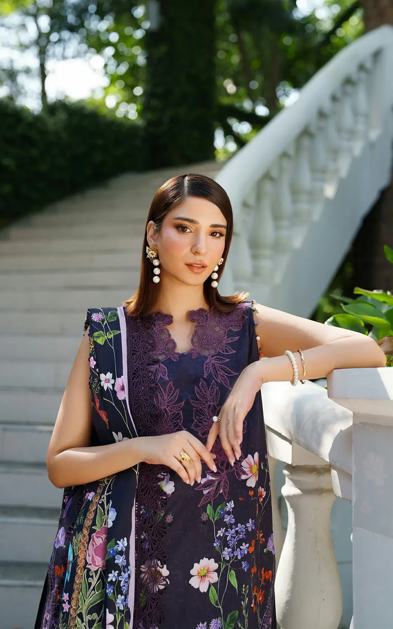 Winter Rose - Meraki Winter Unstitched - Asifa & Nabeel