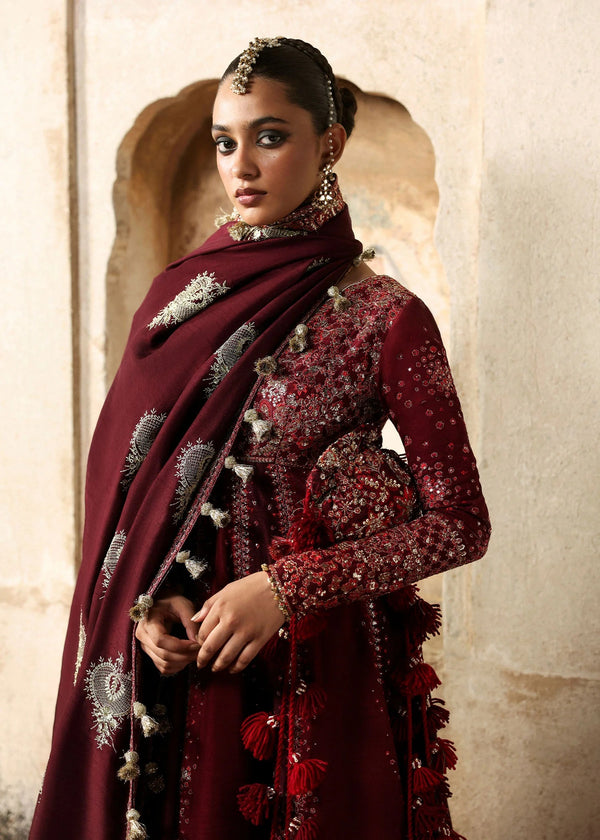 Gulnar - Massarat Festive Unstitched - Hussain Rehar
