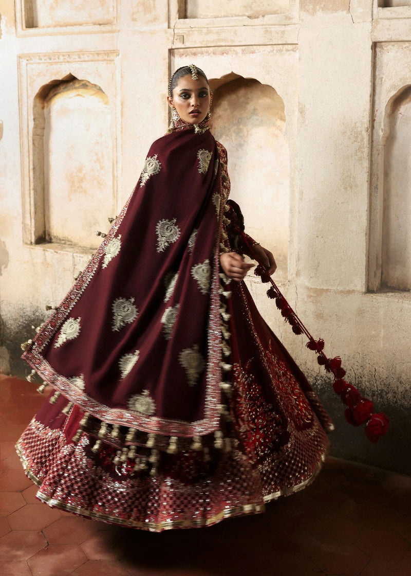 Gulnar - Massarat Festive Unstitched - Hussain Rehar