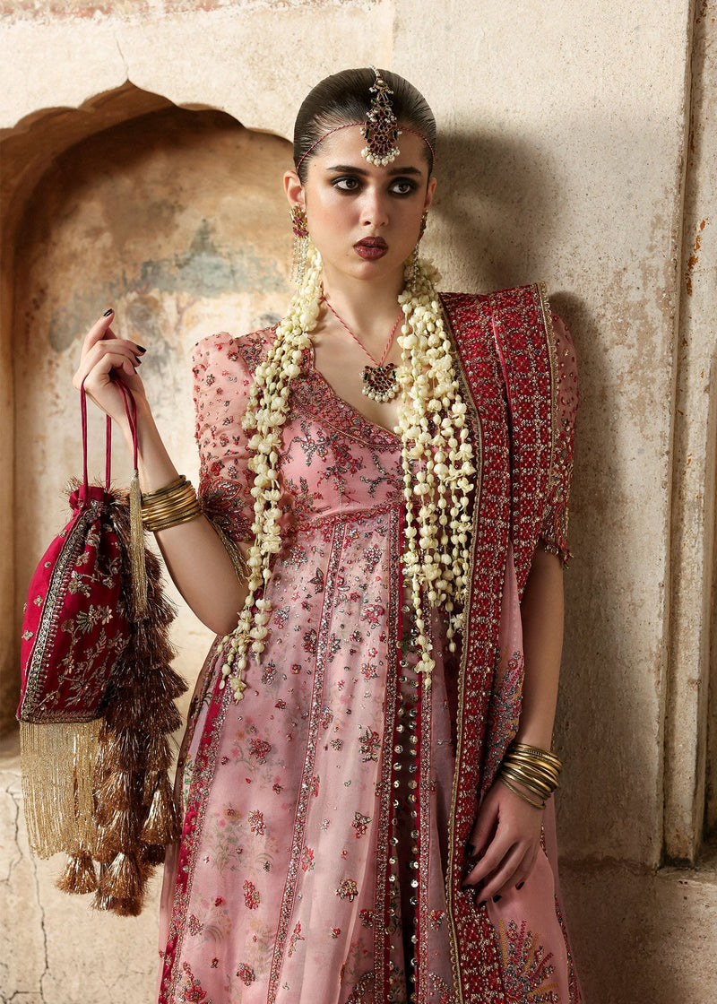 Roshanara - Massarat Festive Unstitched - Hussain Rehar