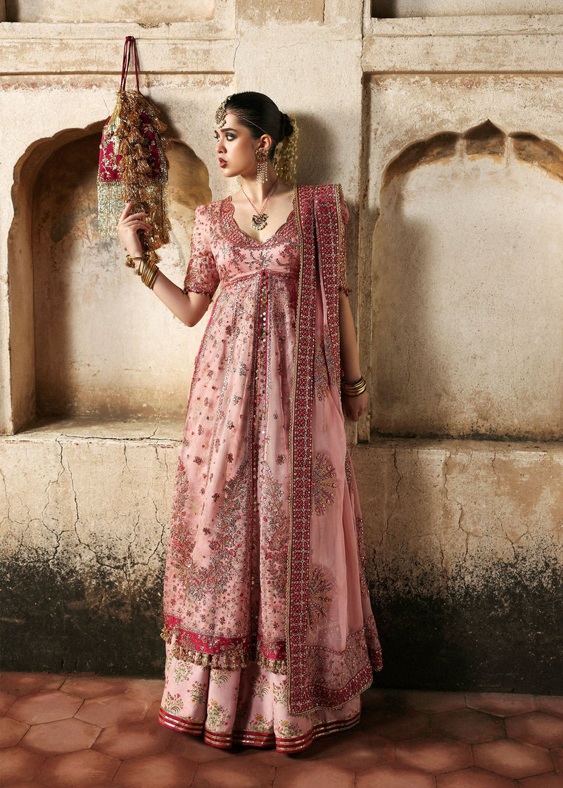 Roshanara - Massarat Festive Unstitched - Hussain Rehar
