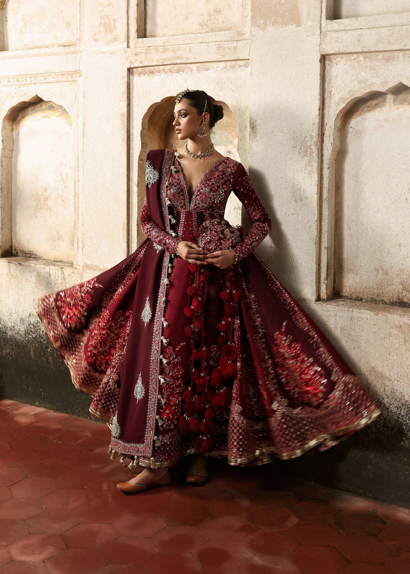 Gulnar - Massarat Festive Unstitched - Hussain Rehar