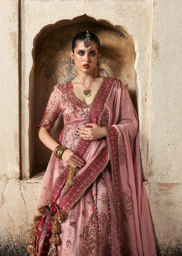 Roshanara - Massarat Festive Unstitched - Hussain Rehar