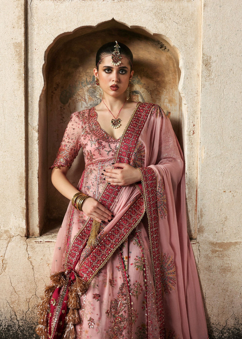 Roshanara - Massarat Festive Unstitched - Hussain Rehar