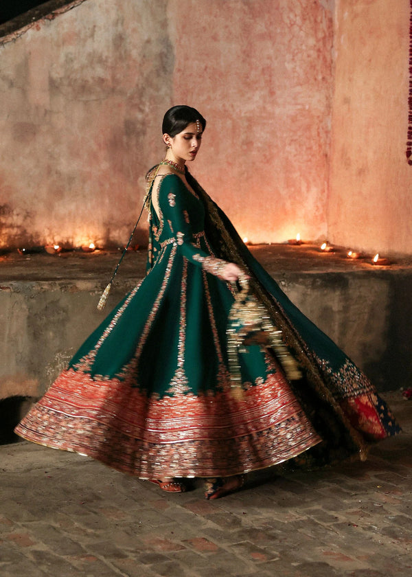 Meherunissa - Massarat Festive Unstitched - Hussain Rehar