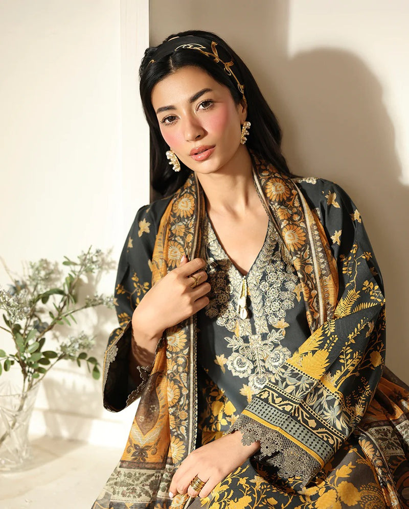 RNZ08B Zimal - Pareesa Printed Cambric - Roheenaz