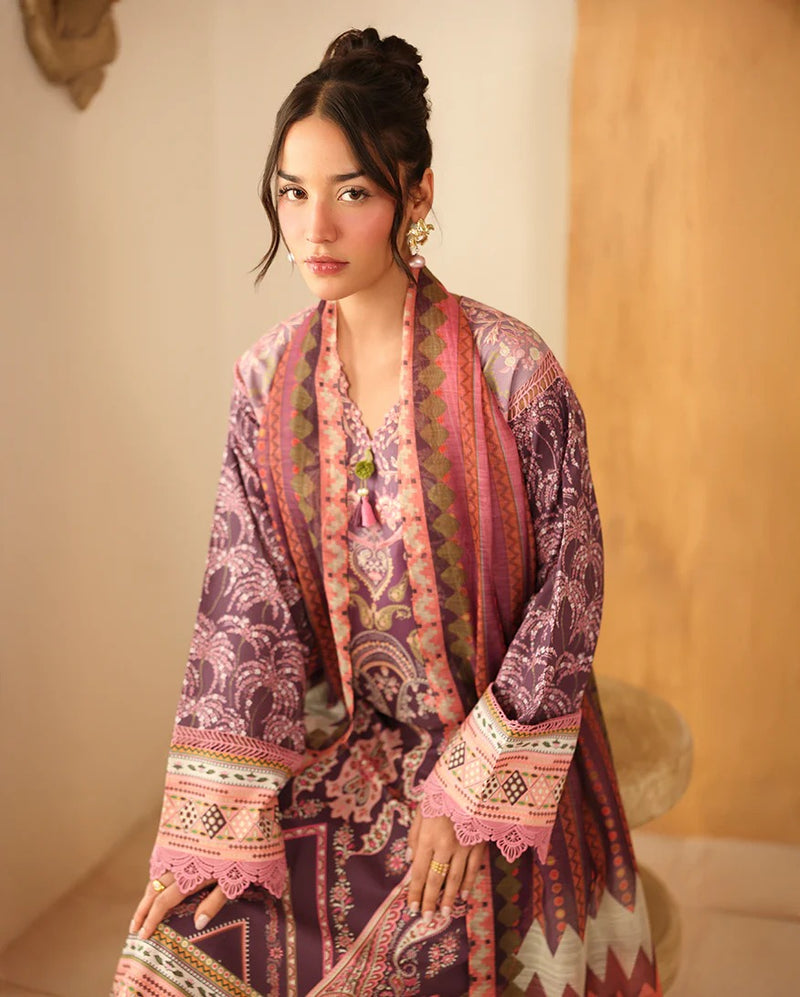 RNZ04B Mahveena - Pareesa Printed Cambric - Roheenaz