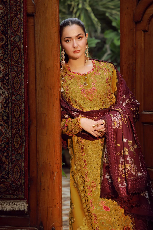 Soz - Winter Shawl Unstitched - Maryam Hussain