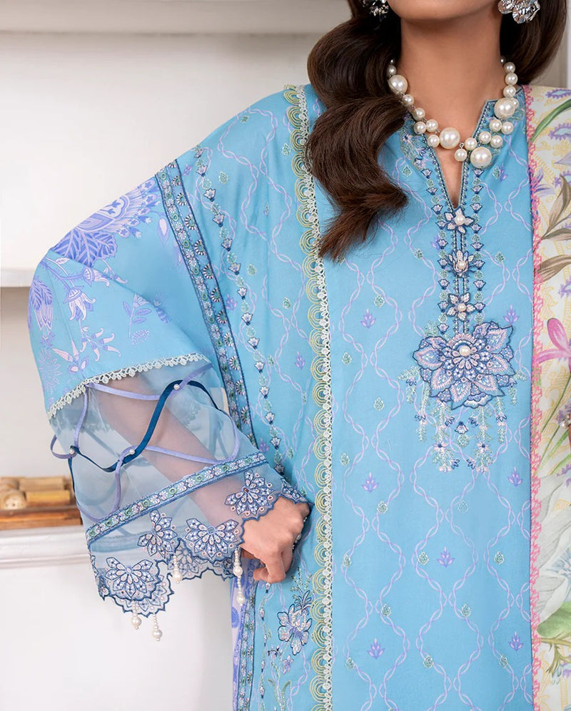 Miren 6B - Aezel Embroidered Cambric - Roheenaz