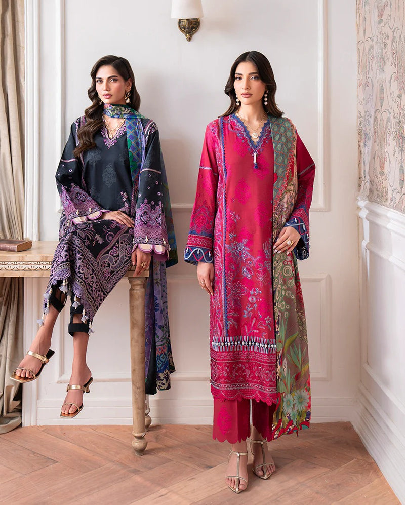 Oriva 5B - Aezel Embroidered Cambric - Roheenaz