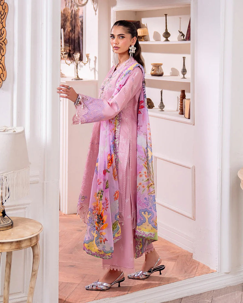 Evale 8B - Aezel Embroidered Cambric - Roheenaz