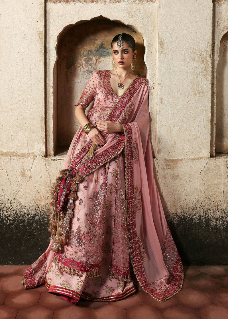 Roshanara - Massarat Festive Unstitched - Hussain Rehar