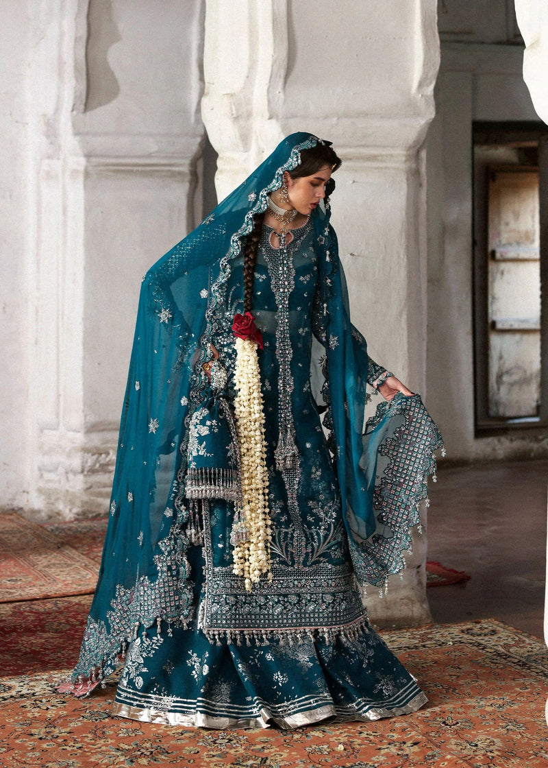 Zebunisa - Massarat Festive Unstitched - Hussain Rehar