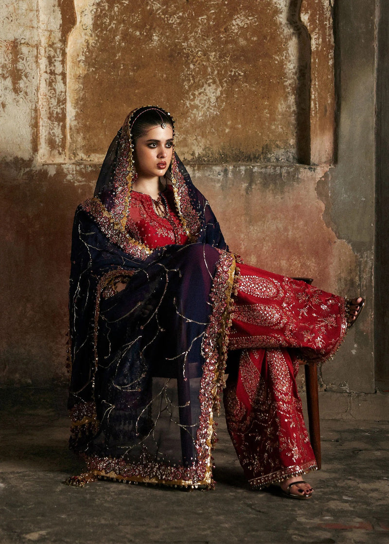 Shahrbano - Massarat Festive Unstitched - Hussain Rehar