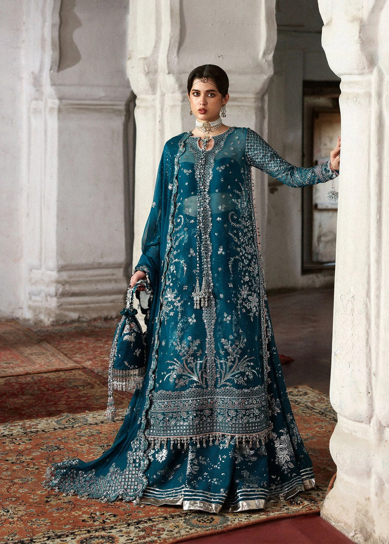 Zebunisa - Massarat Festive Unstitched - Hussain Rehar