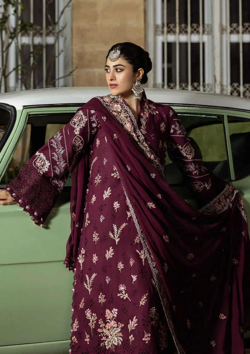 6A - Umbalite - Karandi With Embroidered Chiffon - Kahf
