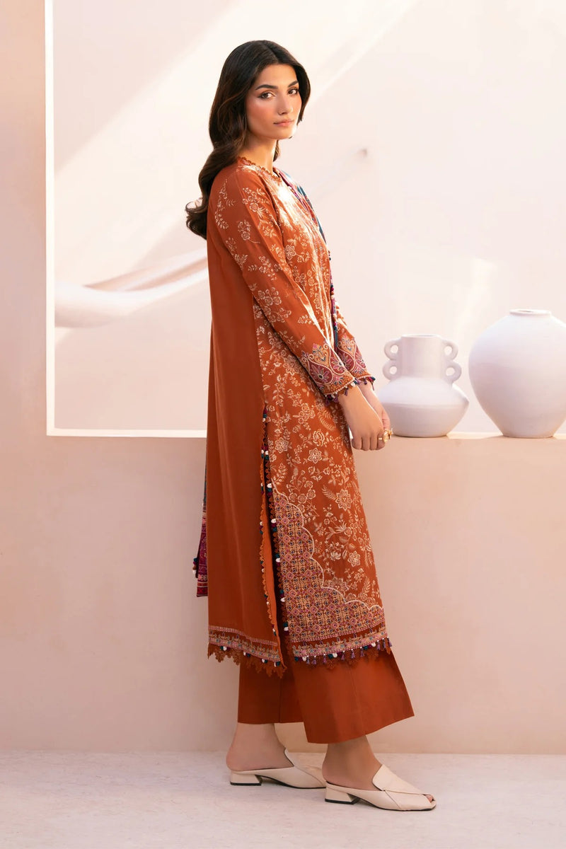 Saliah - Rang-e- Khizaan Winter Slub - Xenia