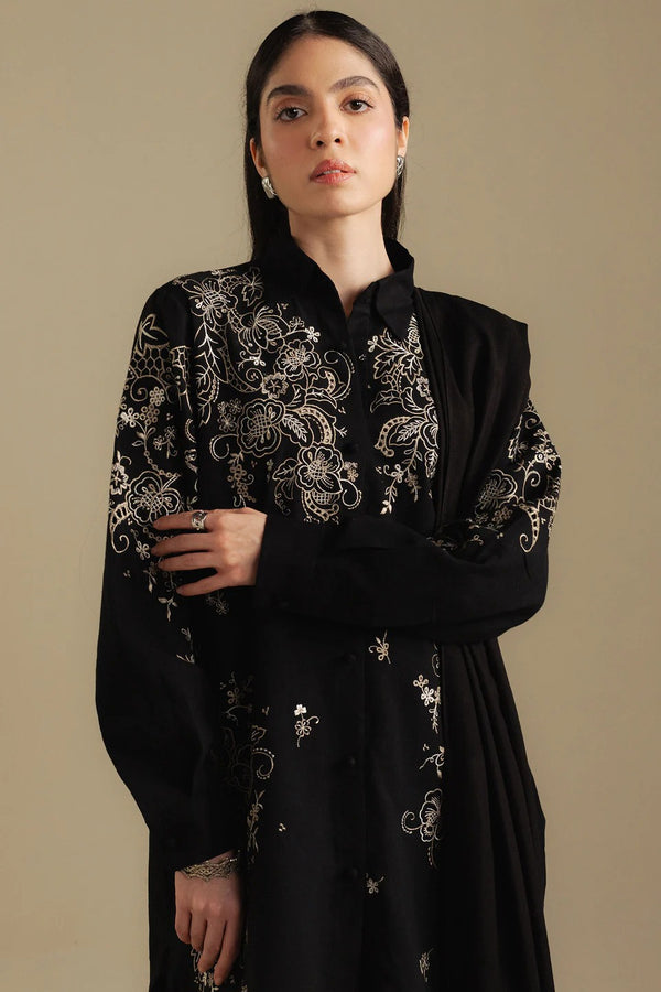 9A-Laurel - Coco Winter Unstitched - Zara Shahjahan