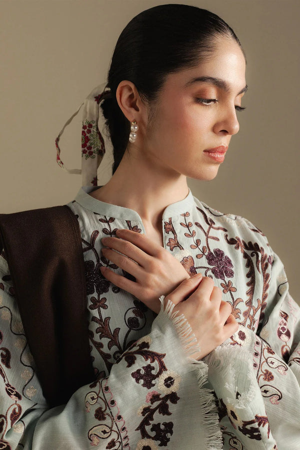 7A-Breeze - Coco Winter Unstitched - Zara Shahjahan