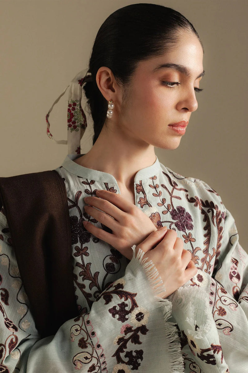 7A-Breeze - Coco Winter Unstitched - Zara Shahjahan