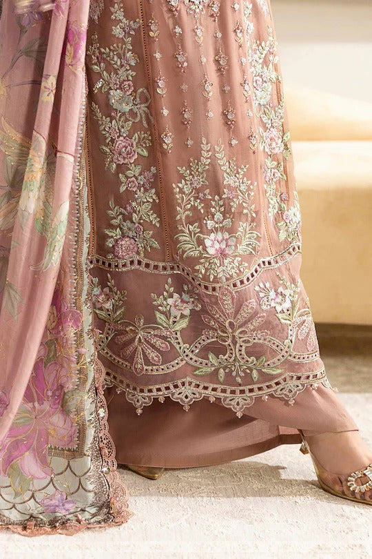 D05- Embroidered Chiffon Unstitched - Maria.B