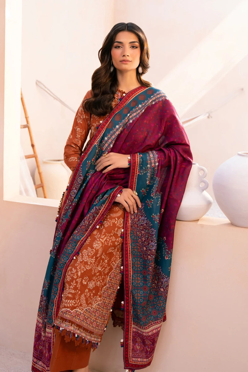 Saliah - Rang-e- Khizaan Winter Slub - Xenia