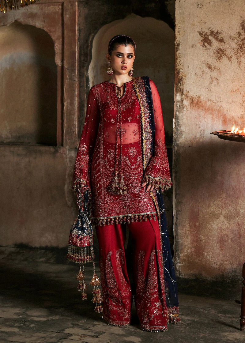 Shahrbano - Massarat Festive Unstitched - Hussain Rehar