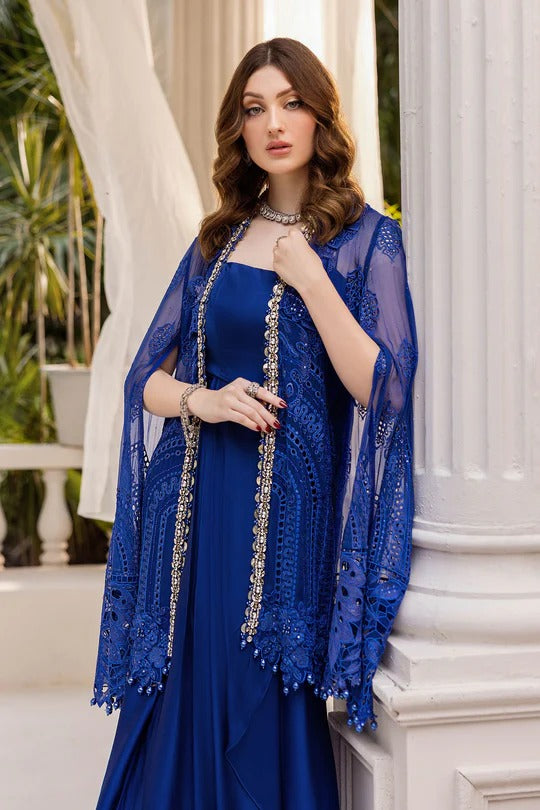 D03- Embroidered Chiffon Unstitched - Maria.B