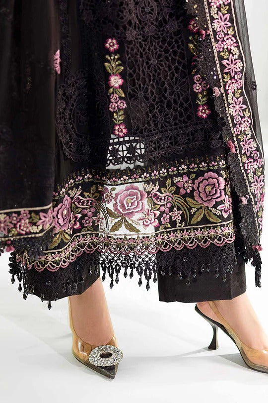 D04- Embroidered Chiffon Unstitched - Maria.B