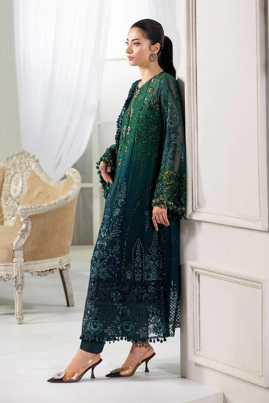 D06- Embroidered Chiffon Unstitched - Maria.B