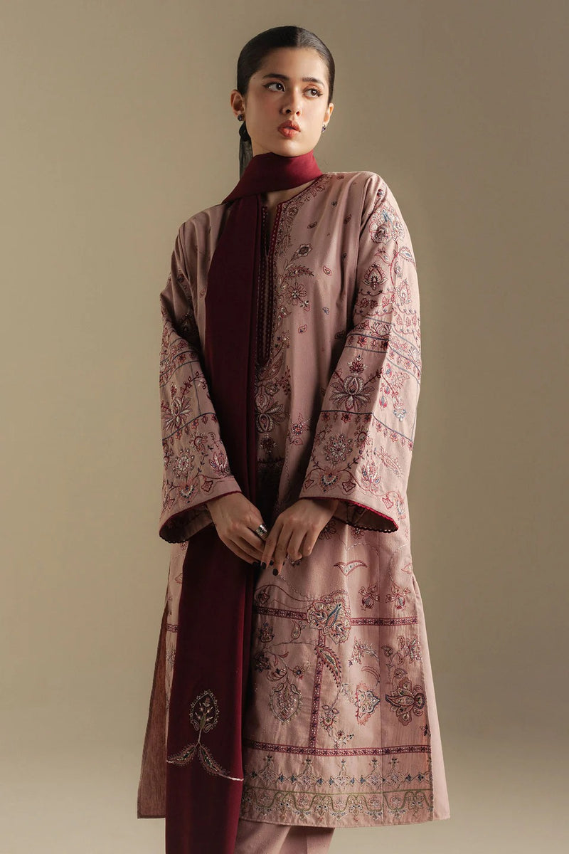 6A-Bloom - Coco Winter Unstitched - Zara Shahjahan