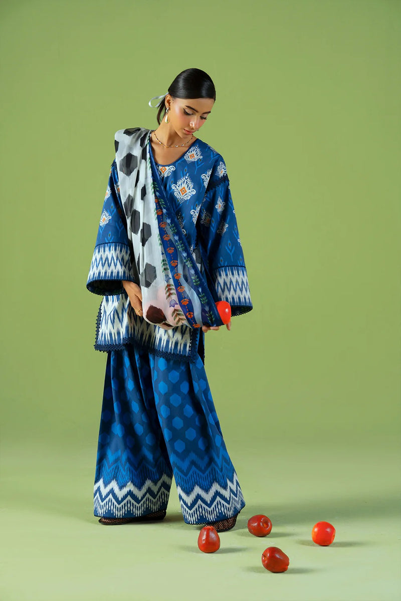 City Bloom - JP09 - Joolie Print`s Unstitched - Saira Rizwan