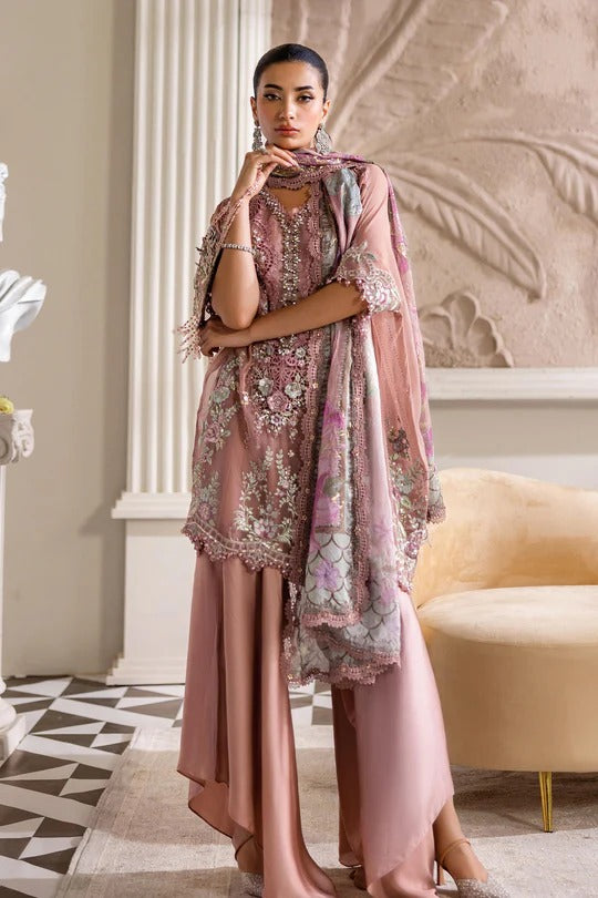 D05- Embroidered Chiffon Unstitched - Maria.B