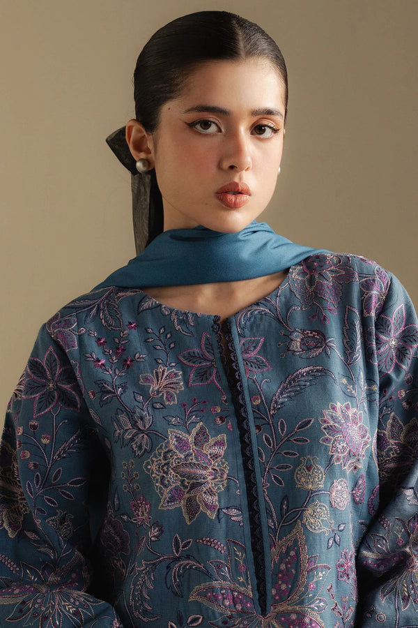 2B-Mist - Coco Winter Unstitched - Zara Shahjahan