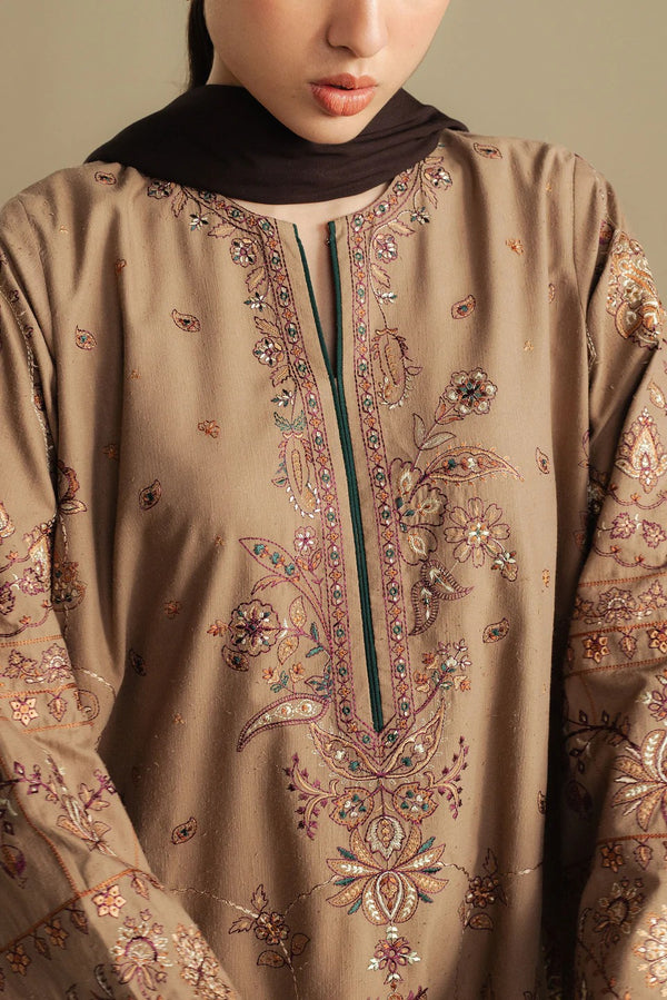 6B-Bloom - Coco Winter Unstitched - Zara Shahjahan