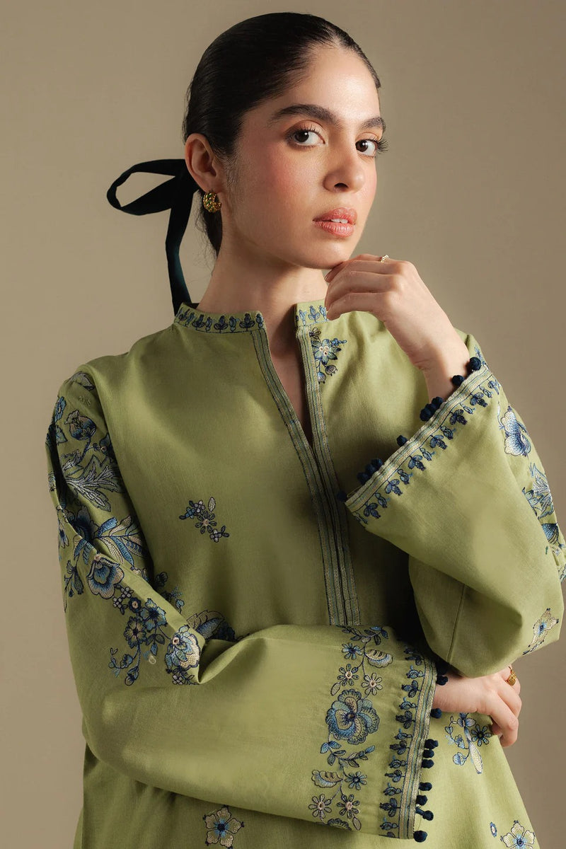 10B-Snow Drop - Coco Winter Unstitched - Zara Shahjahan
