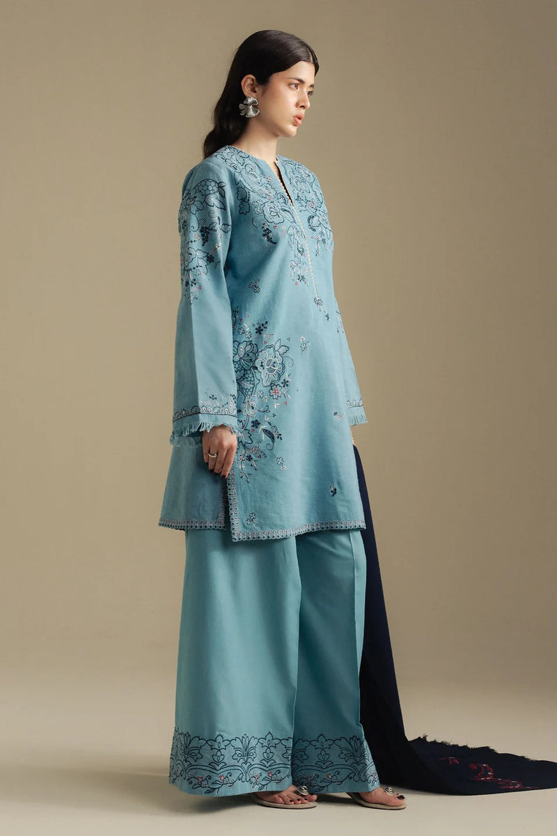 9B-Laurel - Coco Winter Unstitched - Zara Shahjahan