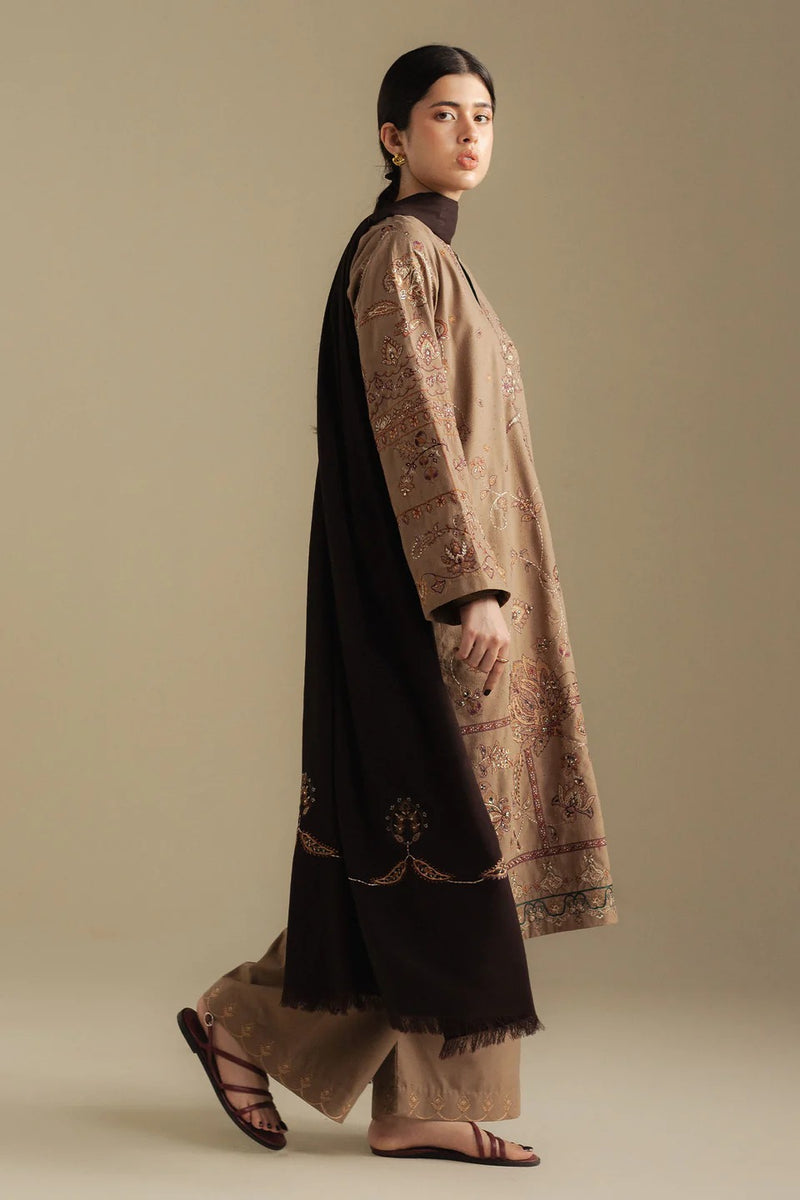 6B-Bloom - Coco Winter Unstitched - Zara Shahjahan