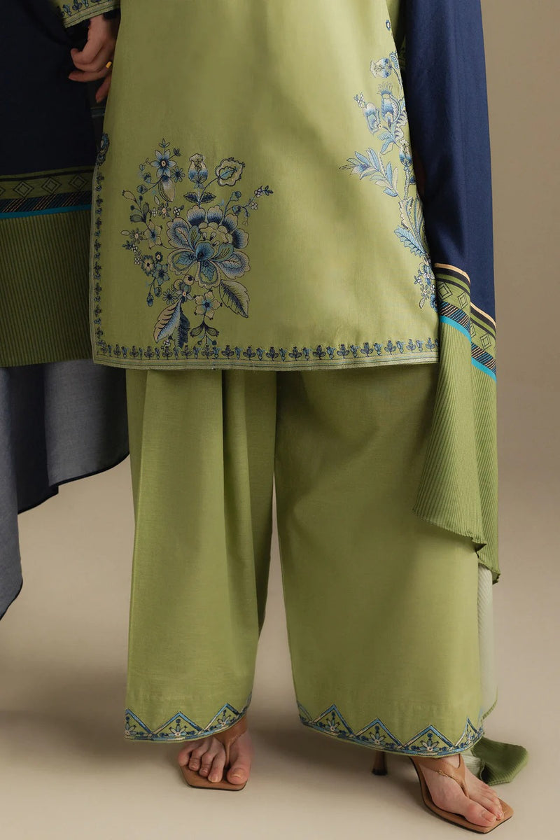 10B-Snow Drop - Coco Winter Unstitched - Zara Shahjahan