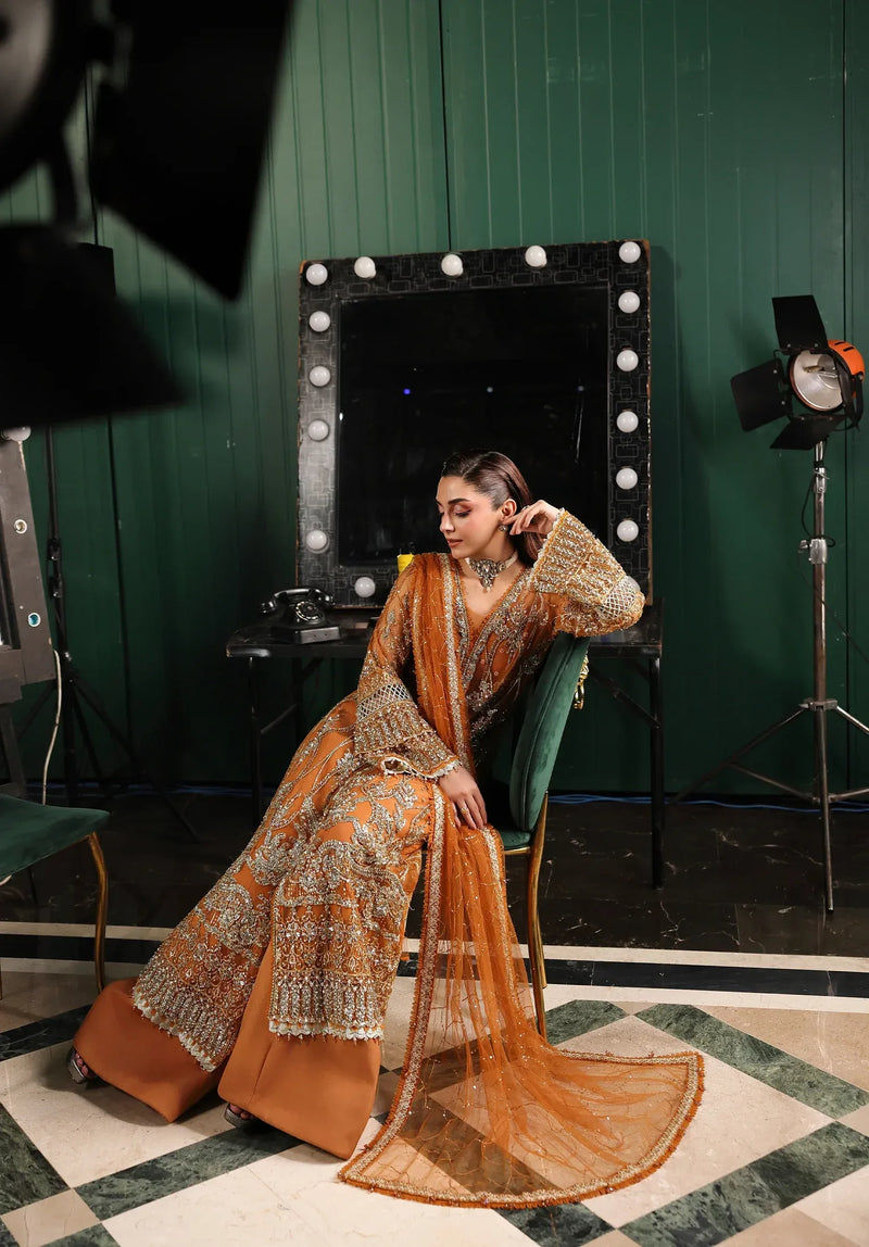 09 Saffron - Stardom Formals Handwork - Elaf Premium