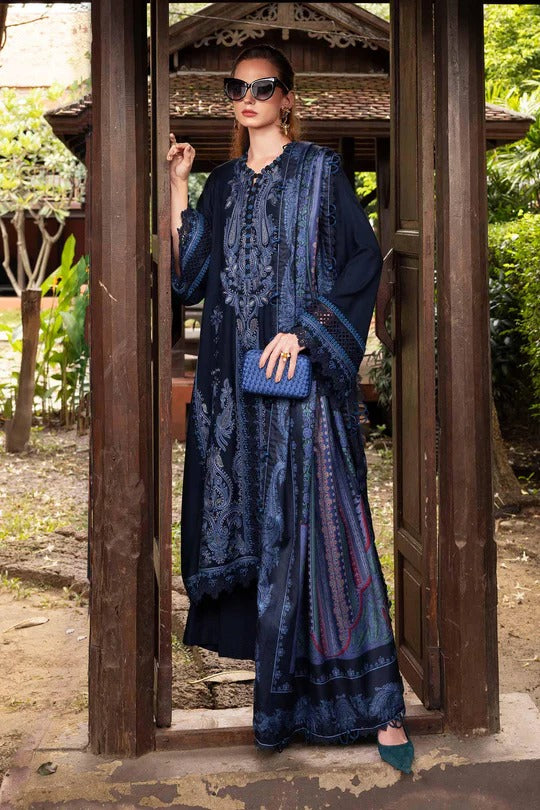 D 2803-B - M.Prints Winter Unstitched - Maria.B