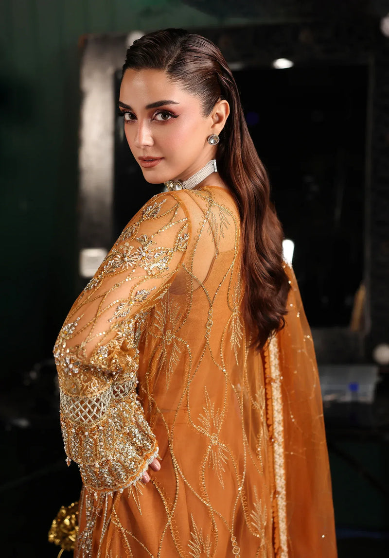 09 Saffron - Stardom Formals Handwork - Elaf Premium