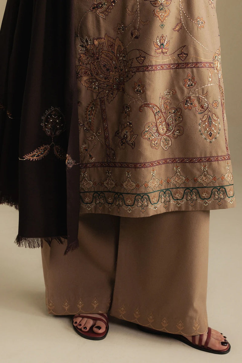 6B-Bloom - Coco Winter Unstitched - Zara Shahjahan