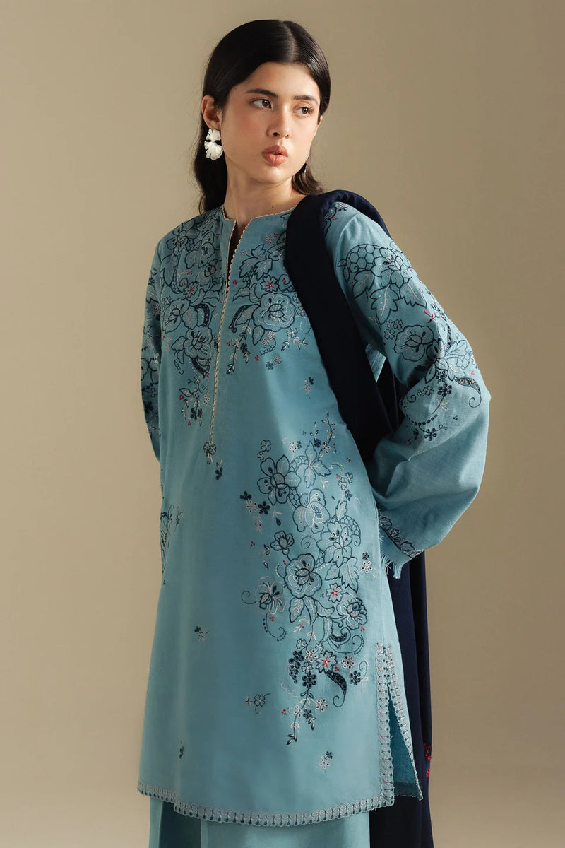 9B-Laurel - Coco Winter Unstitched - Zara Shahjahan
