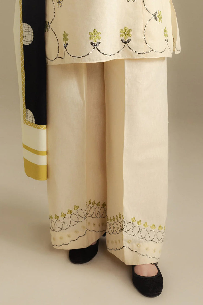 8B-Fawn - Coco Winter Unstitched - Zara Shahjahan