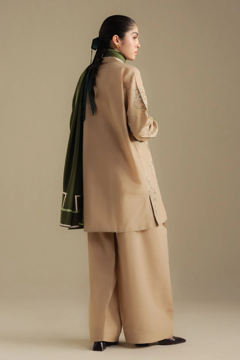 1A-Amber - Coco Winter Unstitched - Zara Shahjahan