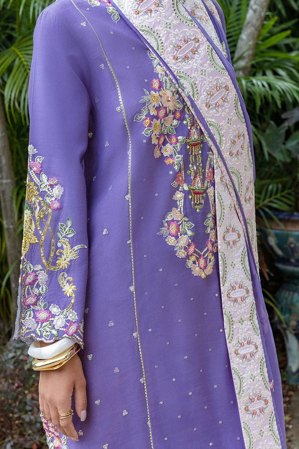 Elaris - Nuvera Unstitched Raw Silk - Mushq Hemline