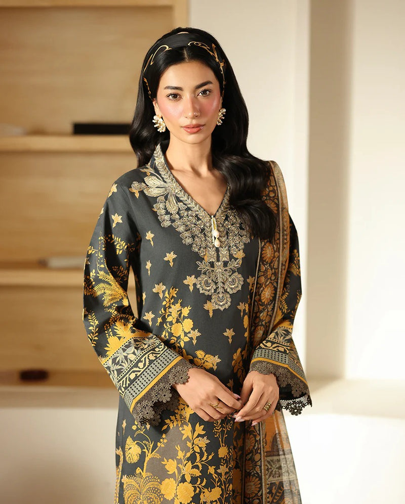 RNZ08B Zimal - Pareesa Printed Cambric - Roheenaz